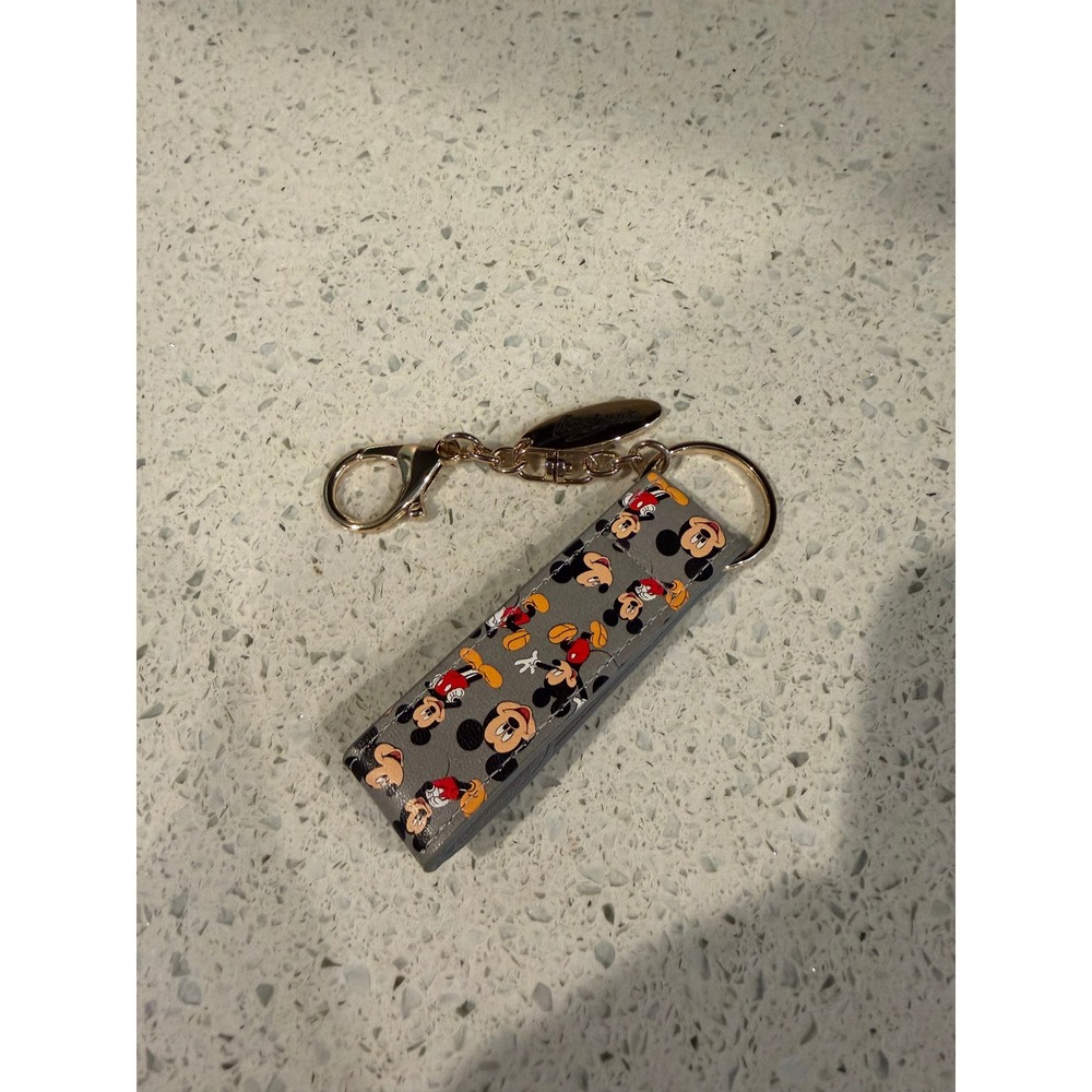 2025 Disney Parks Mickey Mouse Headband Ears Holder Clip Keychain